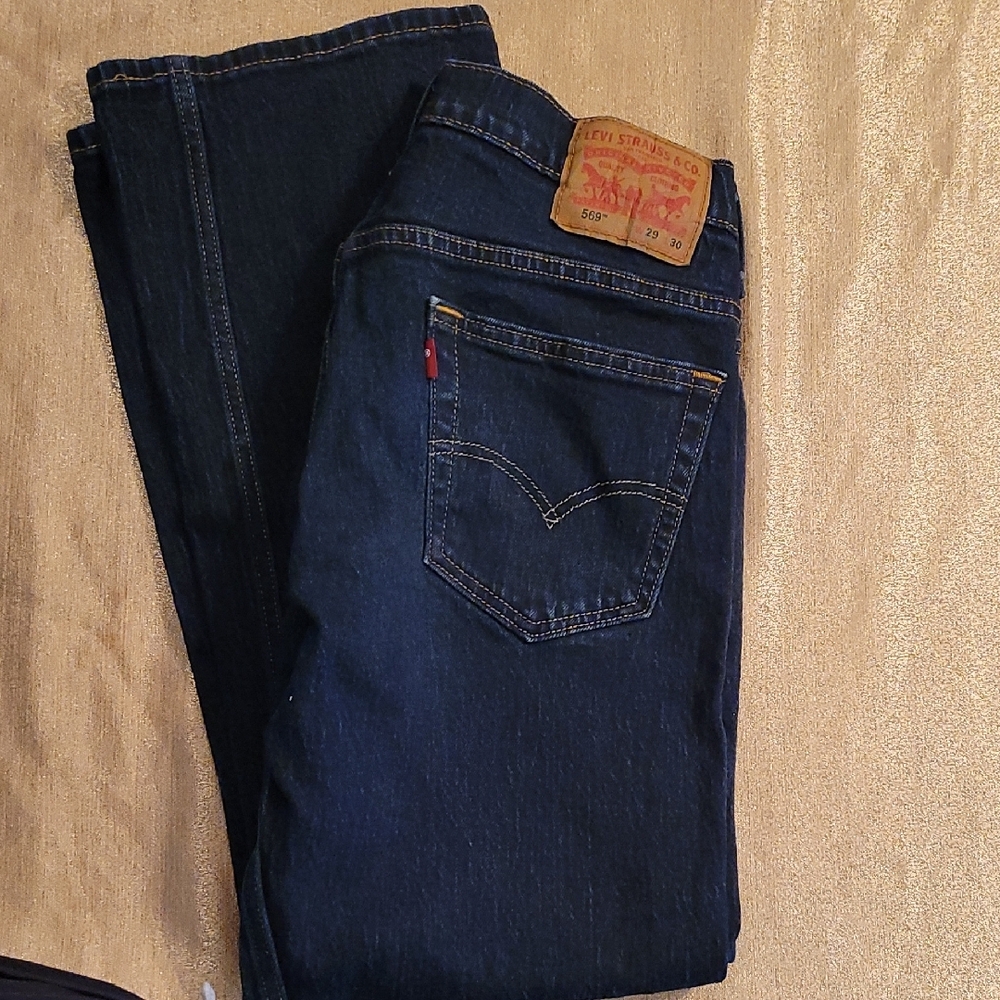 Levi's 569  Indigo Denim Jeans 29 X 30